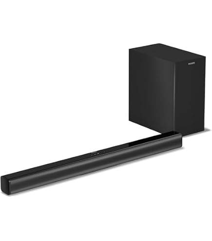 Philips TAB5109 Sound Bar 2.0-2 Channel 120W, DTS Virtual X