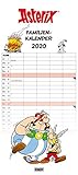 Asterix Familienplaner 2020 - Wandkalender - Familienkalender mit 5 Spalten -- Format 22 x 49,5 cm by 