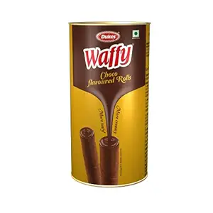 Dukes Waffy Rolls Tin - Chocolate, 300 g