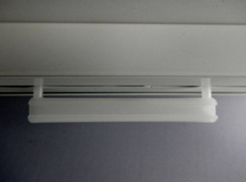 „Dekohaken24“ – Schlaufengleiter, 28 Stück. , für 5 cm Schlaufen, zum Dekorieren von Schlaufenschals / Schlaufenvörhängen an einer Gardinenstange oder Gardinenschiene - 2