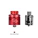 Produktbild E Zigarette Verdampfer Wotofo Profile RDA Verdampfer Tank E Zigarette Dampfer 810 drip tip 510 Thread-Kein Nikotin und Tabak (Aluminium Rot)