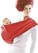 Wallaboo Baby Sling Connection for Newborn 8-33 lbs - Poppy Red