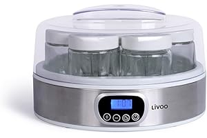 Livoo yogurtiera 7 vasetti da 200ml 18w dop216