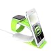Produktbild Tragbare Universal-Handyhalterung Bett Smart Ladestation IWatch Halterung einstellbare Handyhalter Basis, Halterung kompatibel mit iPhone XS XR 8 X 7 6 6s Plus SE 5 5s Aufladung, Android-Smartphone