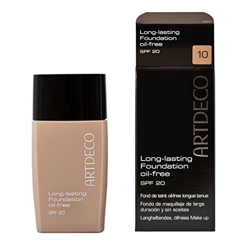Artdeco Make-Up femme/woman, Long-lasting Foundation Oil-free SPF20 Nummer 10 Rosy tan, 1er Pack (1 x 30 ml)