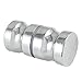 Produktbild TOOGOO(R) Dusche-Raum-Tuer 1,2 "Dia-Chrom-Metallknopf Griff