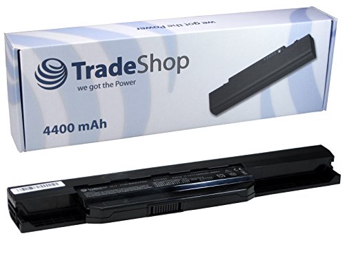 Hochleistungs Li-Ion AKKU 4400mAh passend für Asus A43 A53 A54 A83 K43 K53 K54 K84 P43 P53 X43 X44 X53 X53S X54 X84 PRO4 PRO5 PRO8 ersetzt Akkutyp A31-K53 A32-K53 A41-K53 A42-K53 A43EI241SV-SL