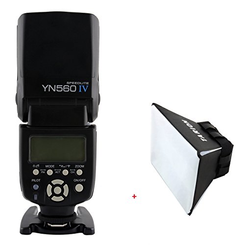 Yongnuo YN560 IV 2.4G Wireless Speedlite Blitzgerät für Canon, Nikon, Pentax, Olympus mit deutscher Anleitung + TARION klappbarer Softbox Yongnuo YN560 IV 2.4G Wireless Speedlite Blitzgerät für Canon, Nikon, Pentax, Olympus mit deutscher Anleitung + TARION klappbarer Softbox Bilder