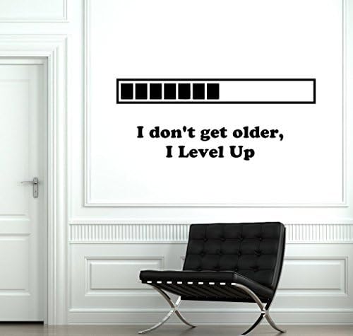 Loading Gamer Gaming Level Up Wall Vinyl Decal Fashion Home Living Room Nursery Boy's Room Wall Decor Art