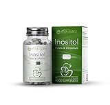 Myo Inositol + Chromium & Folate PCOS Support Supplement | 90 Natural Vegan Capsules | Vitamins for Female Fertility & Normal Ovarian Function | Supports Hormonal Balance - No Fillers or Binders