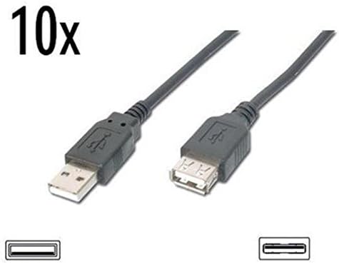 NILOX MULTIPACK 10X PROLUNGA USB 2.0 1.8MT NERA (1000030689)