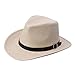 Produktbild Oyedens Sommer Männer Strohhut Cowboyhut, Schirmmütze Sonnenschutz Hut Hüte Strohhut Sonnenhut Jazz Mode Cotton Hüte Vintage Classics Hut Einstellbar Kappe Strandhut Sommerhut Panamahut Damen Herren