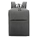 Produktbild Olprkgdg Laptop-Rucksack 15,6 Zoll Expansion Daypack Coded Lock Diebstahlsicherung mit USB-Anschluss Wasserfeste Nylon-Aktentasche Laptop-Tasche Tablet (Color : Black)