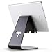 Produktbild 2 PC Faltbarer Laptop Tablet-Stand Ergonomisch Universal Lazy Laptop Stand Aluminium-Basis Für iPad Air Pro, Silber,Black