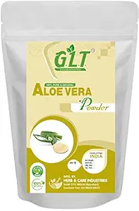 G.L.T. Aloe Vera Powder 100% Pure & Organic (100 gm)