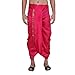 Sojanya (Since 1958) Stitched Pink With Golden Border Mens Dhoti Silk RS.999.00