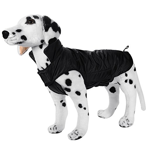 XCSOURCE-Outdoor-Waterproof-Fleece-Lined-Pets-Dogs-Jacket-Soft-Warm-Dogs-Vest-Clothes-With-Harness-Hole-L-Size-OS542