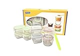 Glasslock Baby Meal groß, 8er Set + Silikonlöffel GL-372