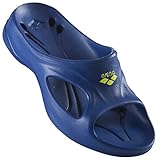 Canales de drenaje Arena Hydrosoft Jr Boy Hoo, Zapatos de Playa y Piscina Unisex niño, Azul (Blue/Yellow 075), 30 EU