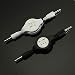 Produktbild PeroFors 3,5Mm Male to Male Aux Retractable Car Stereo Mp3 Audio Cables Adapter-Black