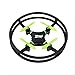 Produktbild QUINTRA Neue Mini Super Durable Nano UFO Drone Space Trek 2.4GHz 4-Achsen 4CH RC Quadcopter (Grün)