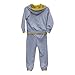 Gallux Bekleidung Baby Boys' Tracksuit Grey Grau/Dunkelblau