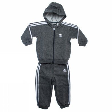 Adidas Originals Infants Boys Girls Hooded Tracksuit (3-6 Months)