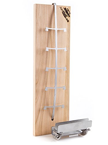 Axtschlag Flammlachsbrett, mehrfarbig, 50x15x2.5 cm, 100G46M0000V