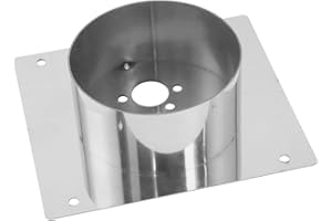 HEIBTENY Piastra di montaggio del riscaldatore diesel del motore dell'automobile, staffa di montaggio a pavimento del riscaldatore diesel dell'acciaio inossidabile per E*berspacher per W*ebasto (60 mm)