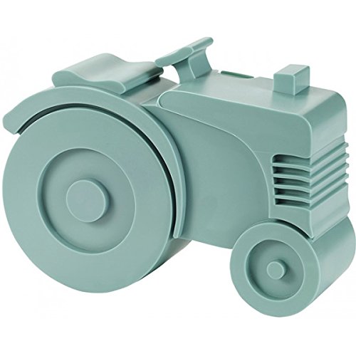 Preisvergleich Produktbild Brotdose Brotbox Blafre Trecker Traktor Hellblau