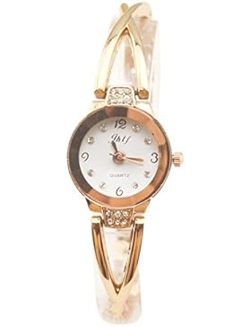 Genießen Damenuhren Schmuck Uhren Beauty Modeschmuck Metall Strass Diamand Armbänder