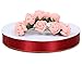 Produktbild Zedtom 100 Yard (91.4M), Satinband Schleifenband für Tortenschachtel, Blumenstrauß, Ballon, Hochzeit, DIY, Vintage Rouge