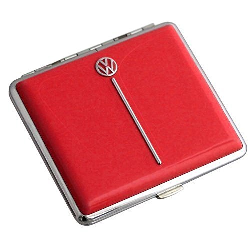 Preisvergleich Produktbild Original Volkswagen Zigaretten Etui - Käfer Design in Rot