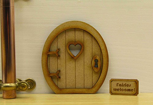 Rundes dreidimensionales Feen tür-Kit mit Türmatte - 2