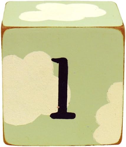 New Arrivals Letter Block L, Green/White