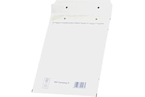 OFFICER PRODUCTS Enveloppes Auto-adhésives Avec Papier Bulle OFFICE PRODUCTS HK D14 180x265mm/200x275mm 100 Pièces Blanches / / Type-Papier Bulle Auto-adhésif/Type-HK/Couleur-Blanc/Format-D14