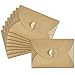 Produktbild Vanproo 50 Stück Mini Kraftpapier-Umschläge mit Herz-Verschluss für Weihnachtsgeschenkkarten, Valentinstag, Basteln, Gelb, 10,5 x 7,2 cm