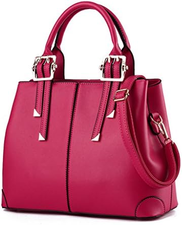 XWB Fashion Vintage Pu Leather Women Top Handle Handbag Purse Satchel Shoulder Bag