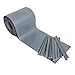 Produktbild PVC Sichtschutzstreifen 19 cm x 35 m mit 20x Befestigungsclipse, Sichtschutz anthrazit