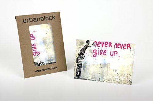 Mr Brainwash Never Never  Give up Photo Block