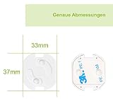 Colico Kindersicherung für Steckdose mit Drehmechanik – Steckdosenschutz Steckdosensicherung Baby Kleinkinder - 4