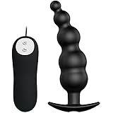 Pretty Bottom Pretty Love Plug Anal Silicona Estimulacion Extra Y 12 Modos Vibracion - Negro