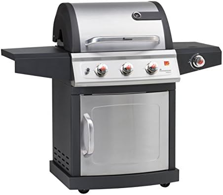 LANDMANN Gas Barbecue – 12652 Miton Pts 4 + 1 Stainless Steel Bruleurs