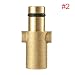 Produktbild Kongqiabona Adapter für Auto Waschen Sprayer Gun Schnee Schaum Lance Stecker Hochdruckreiniger Seifenflasche Pistole Adapter (golden für Nilfisk Gerni)