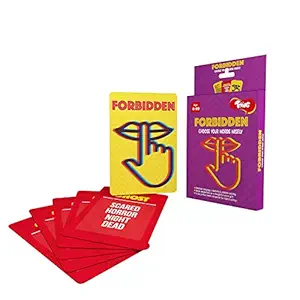 Toiing Forbidden - Word Guessing Card Game for Kids | Develops Lateral Thinking | Age 5+ Years | Travel Friendly | Great for Return Gifts