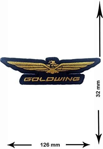 HONDA Gold Wing Goldwing Motorbike Motorsport Motorcycles Biker Logo Jacket T shirt Patch Sew Iron on Embroidered Badge Sign Costum