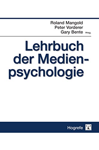 Download Lehrbuch der Medienpsychologie Download Lehrbuch der Medienpsychologie