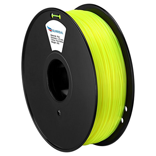 Surreal 3D filamento de la impresora - PLA 1,75mm 1 KG filamento - Fluorescente Amarillo PLA