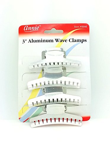 Annie 3 Aluminum Wave Clamps 4 Pcs
