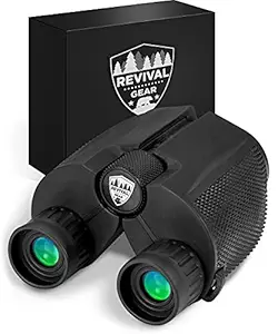 Compact Binoculars : Best 12X25 Mini Binocular With Zoom Lens for Bird Watching, Concert Theater, Sports Game Hunting Field Glasses Vision. Includes Harness Strap & Case For Adults, Men Women & Kids